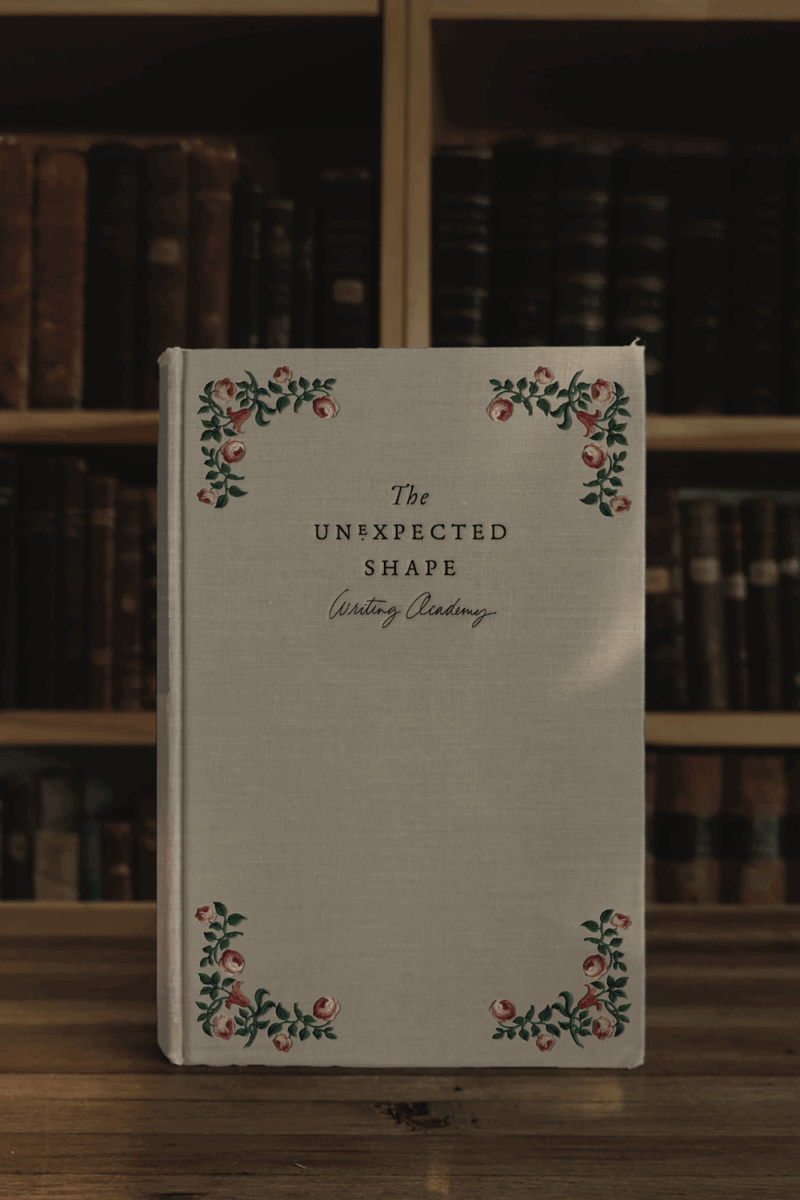 Brand collateral mockups from The Unexpected Shape brand identity project