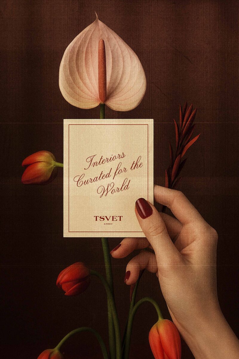 luxury brand identity for interior studio