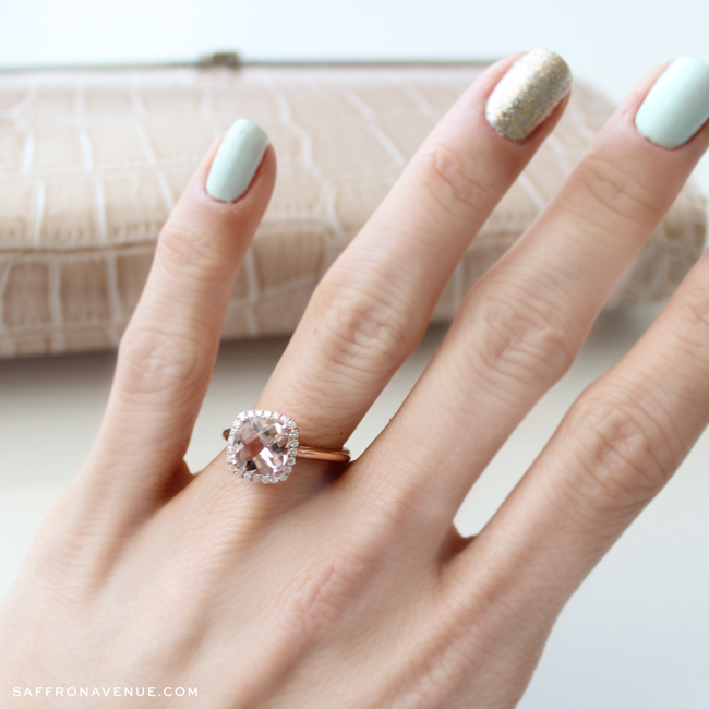 saffron avenue engagement ring