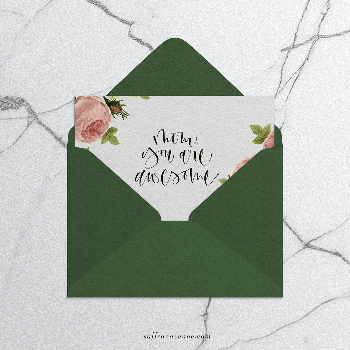 free printable mother's day card