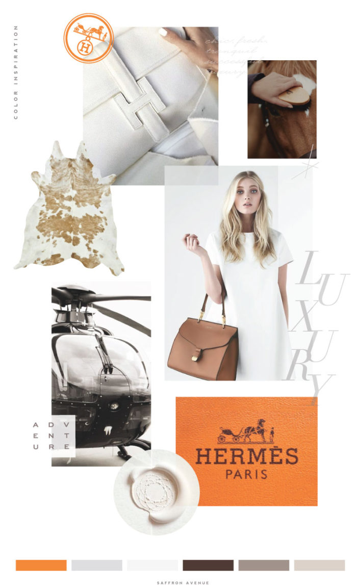 In the works :: High End + Chic Color Inspiration - Saffron Avenue
