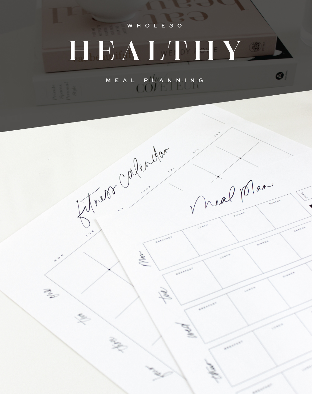 Whole30 Grocery List and Healthy Meal Planning