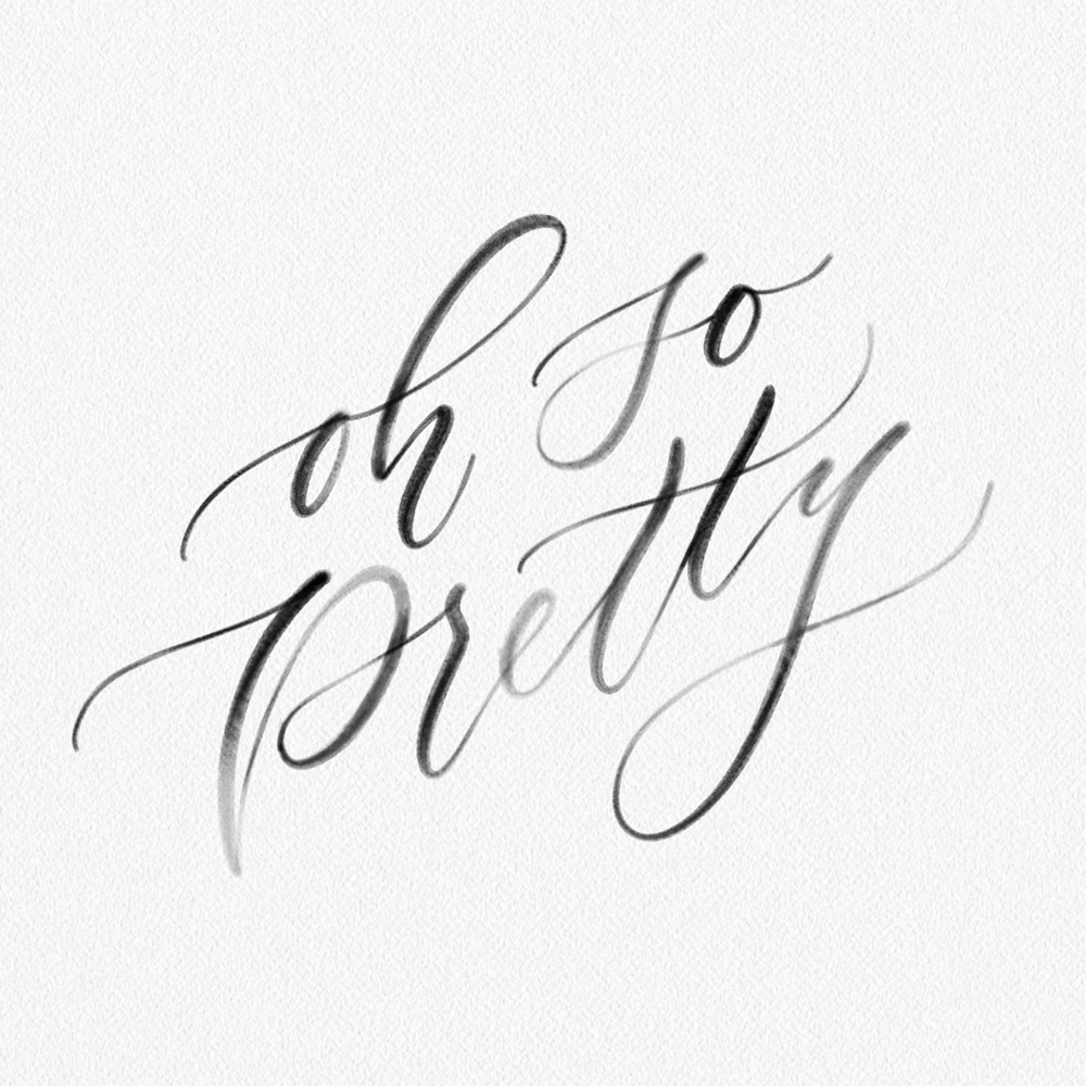 digital calligraphy into a photoshop brush