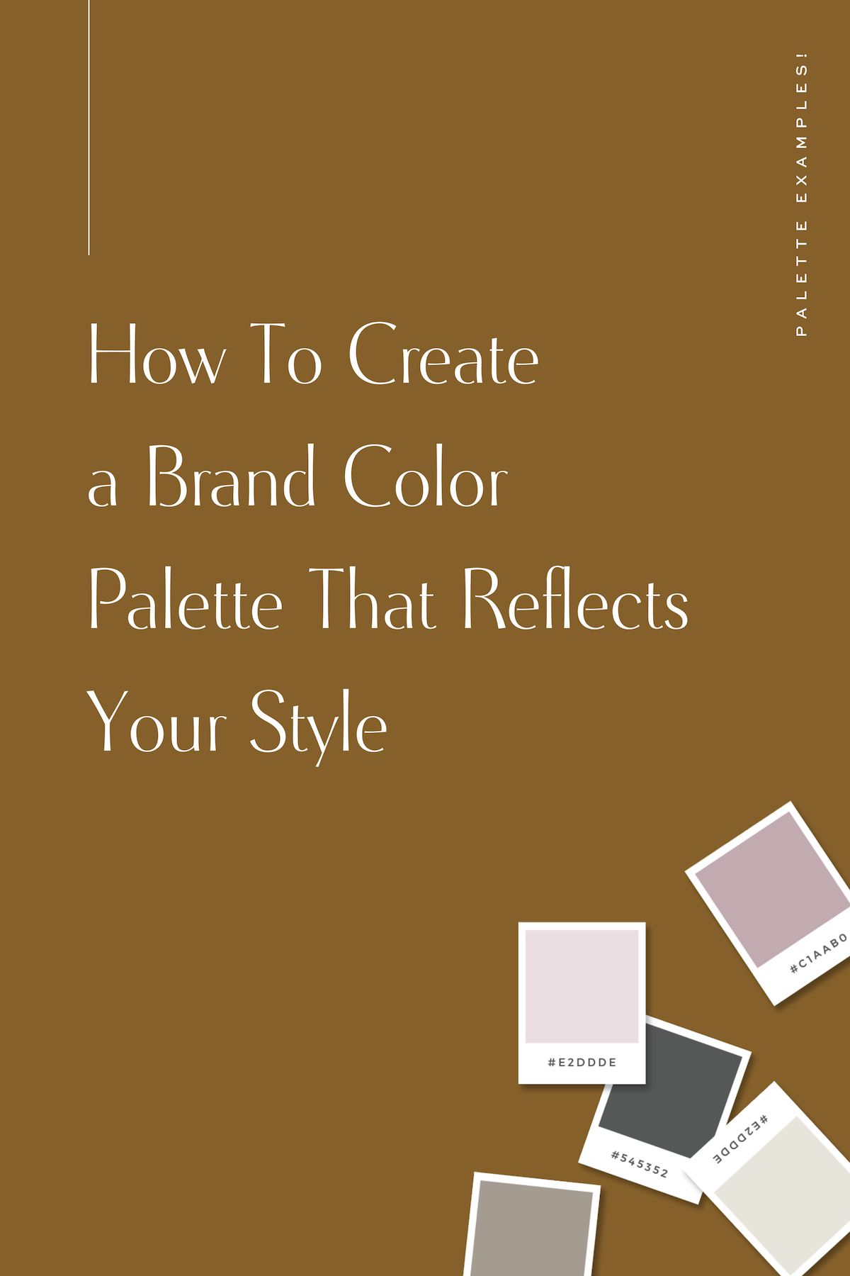 How to Create a Brand Color Palette That Reflects Your style and uses Color Theory