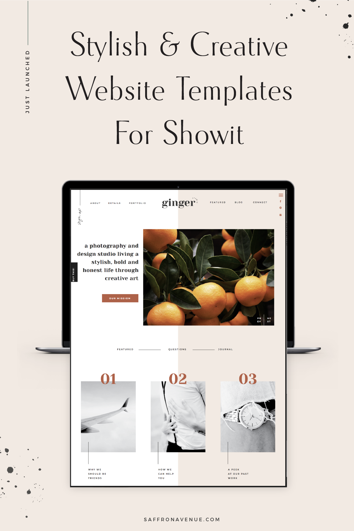 Showit Creative Website Themes that are stylish, easy-to-use, timeless, and convert visitors to customers!