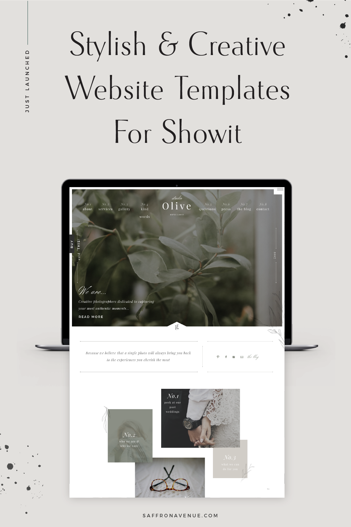 Showit Creative Website Themes that are stylish, easy-to-use, timeless, and convert visitors to customers!