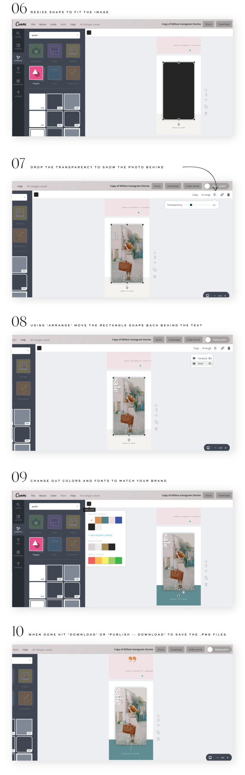 How to Edit Social Media Templates in Canva