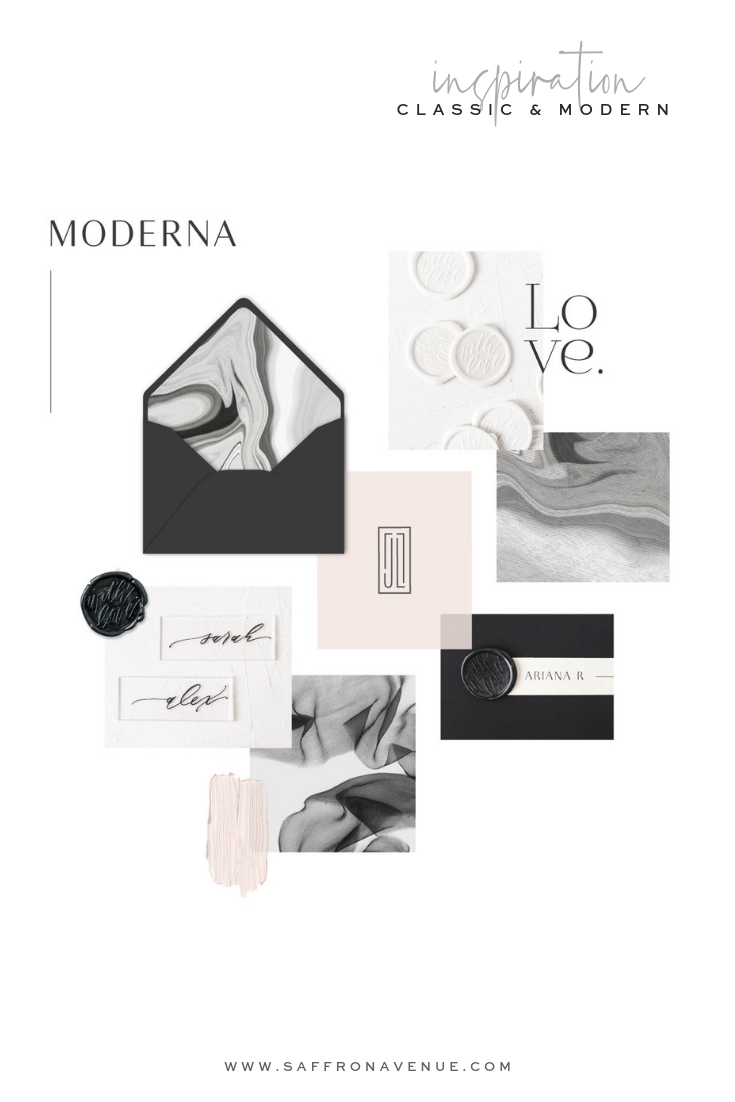 Moderna Finishing Collection by Saffron Avenue