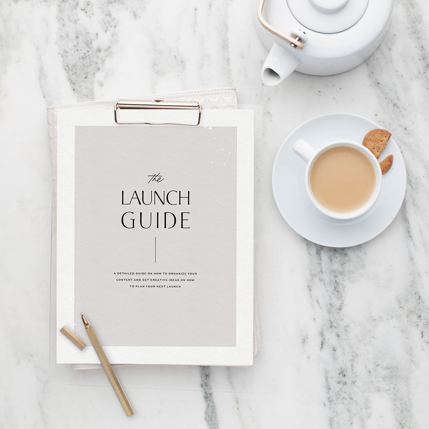 A Stylish Printable and Fillable Launch Guide | Saffron Avenue