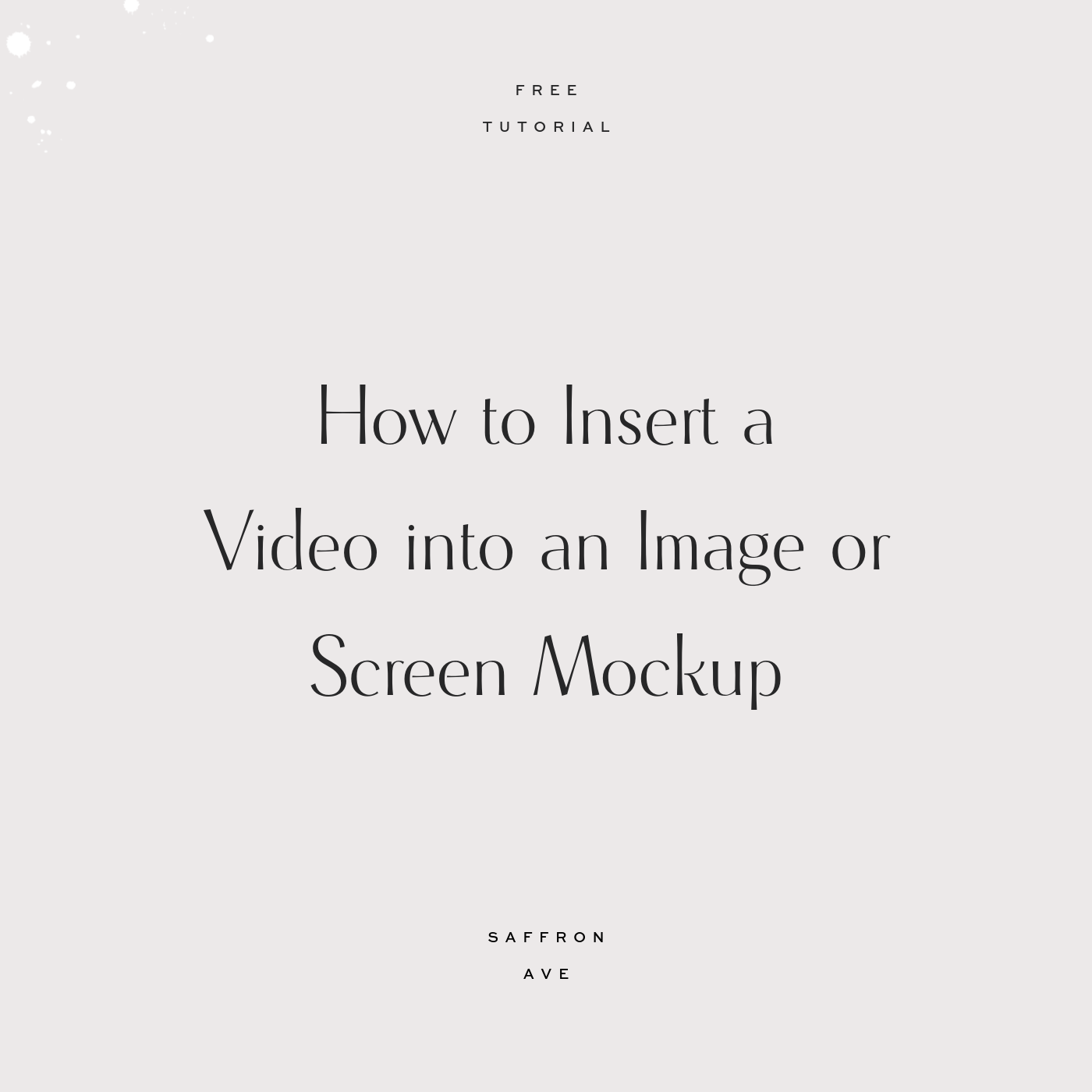 Download How To Insert A Video Into An Image Or Screen Mockup In Photoshop