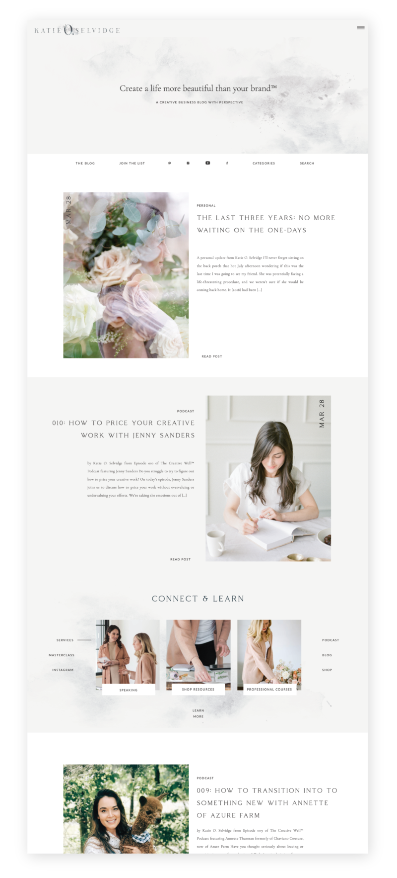 Sophisticated Willow Template Transformed by Katie O. Selvidge