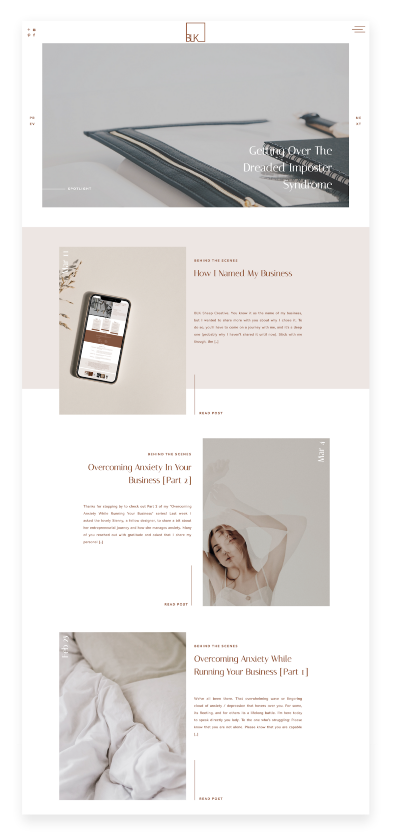 A Modern Branding and Web Design Boutique Template